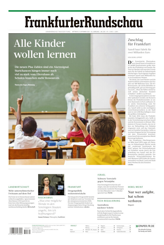 Hochtaunus vom Mittwoch, 09.09.2026