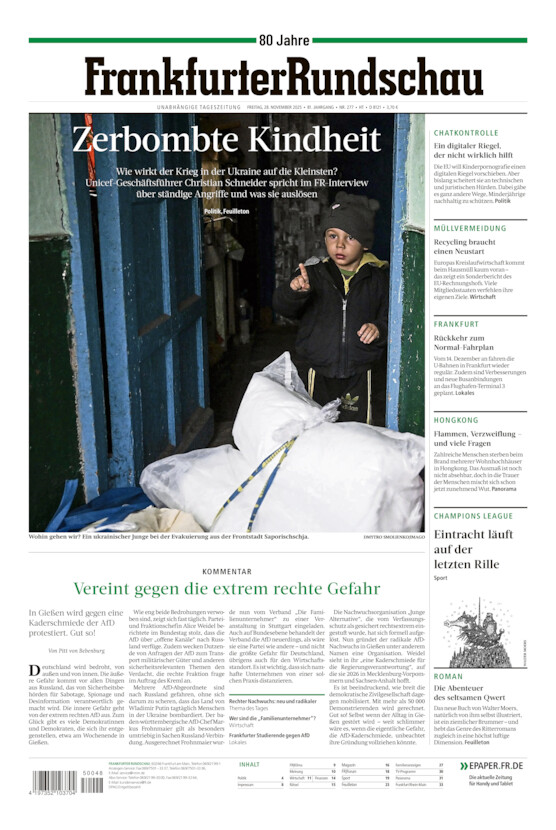 Hochtaunus vom Freitag, 28.11.2025