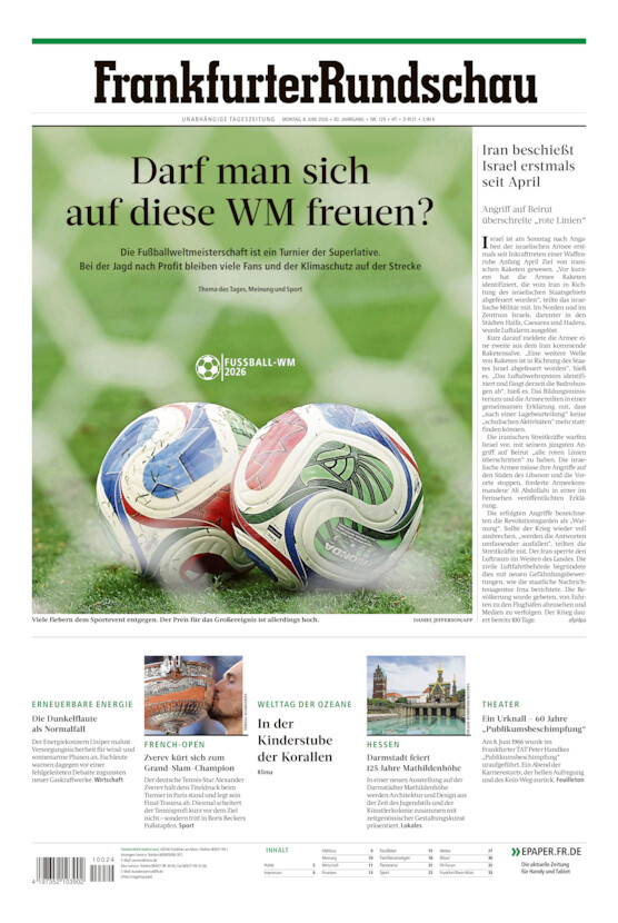 Hochtaunus vom Montag, 08.06.2026