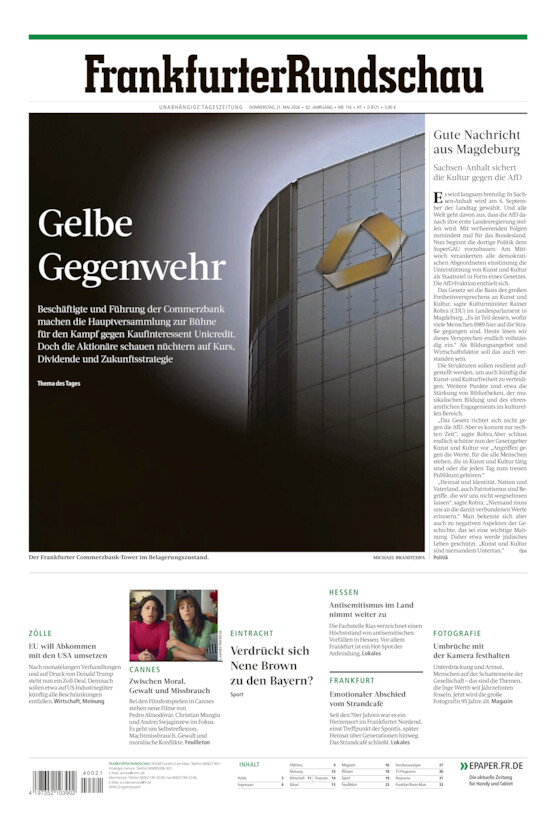 Hochtaunus vom Donnerstag, 21.05.2026