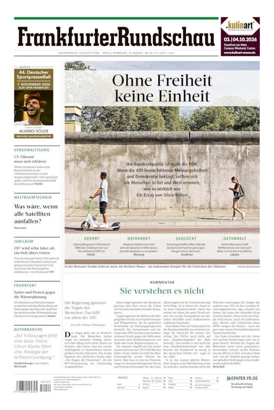 Hochtaunus vom Freitag, 02.10.2026