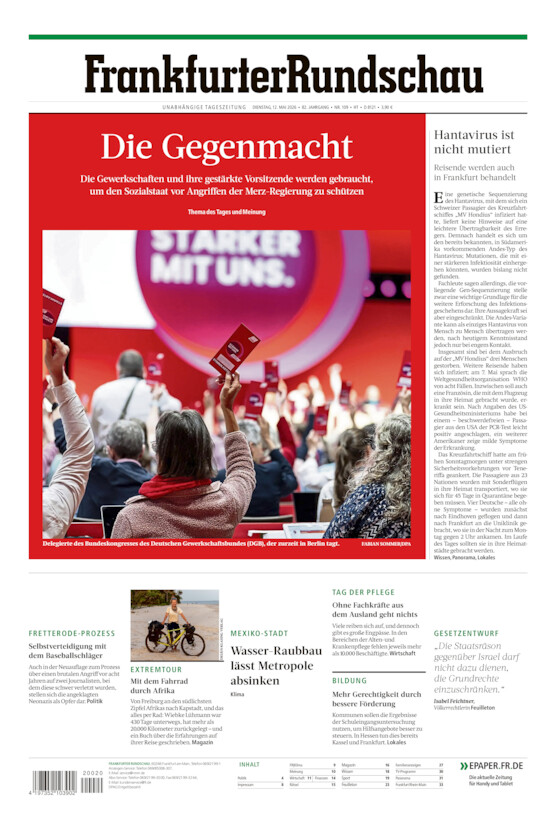 Hochtaunus vom Dienstag, 12.05.2026