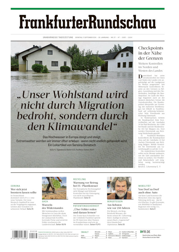 Hochtaunus vom Dienstag, 17.09.2024