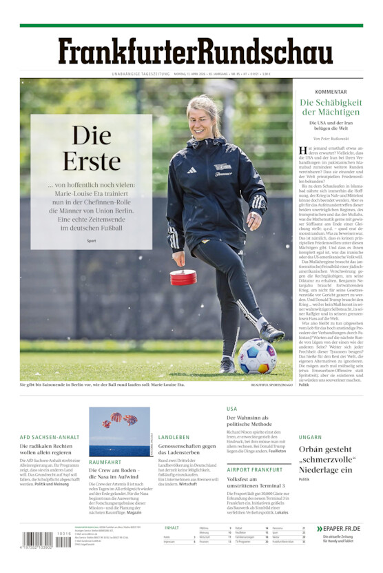 Hochtaunus vom Montag, 13.04.2026