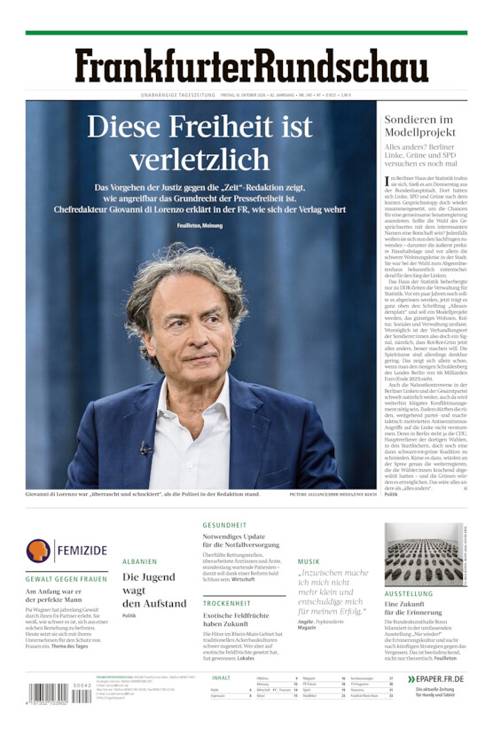 Hochtaunus vom Freitag, 16.10.2026