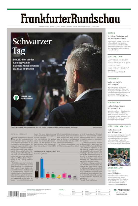 Hochtaunus vom Montag, 07.09.2026