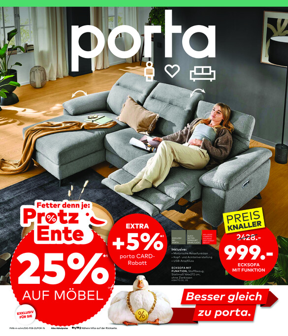 porta - Prozente vom Donnerstag, 20.03.2025
