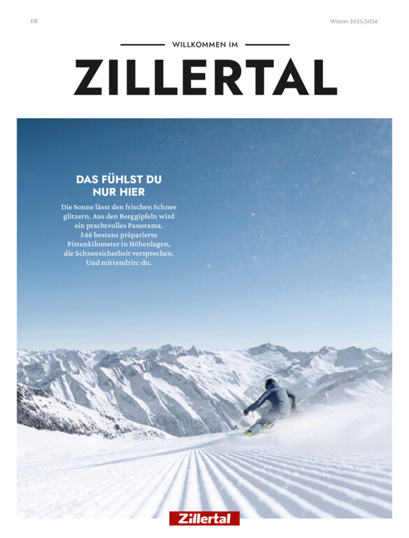 Zillertal Tourismus vom Samstag, 01.11.2025