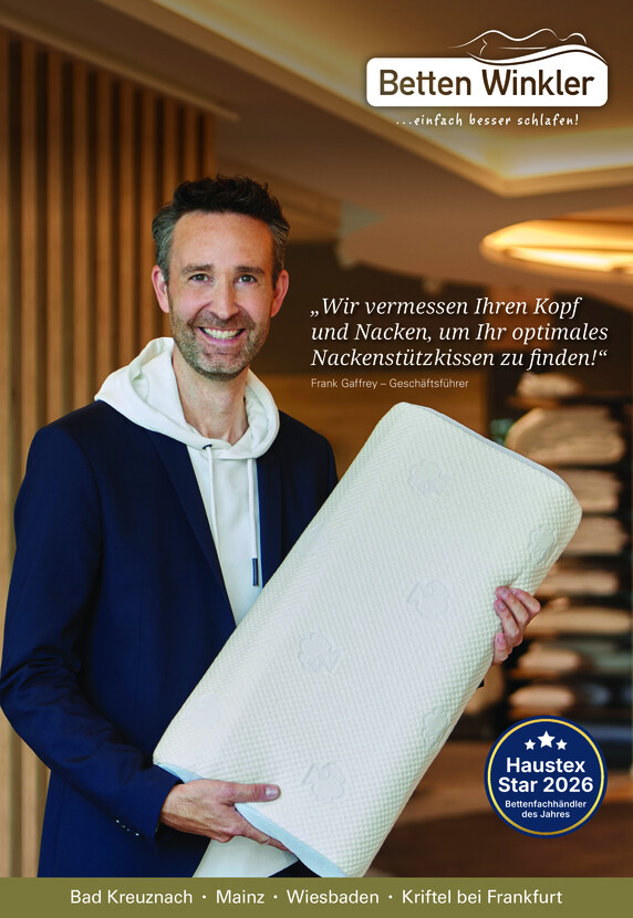 Betten Winkler vom Dienstag, 22.09.2026
