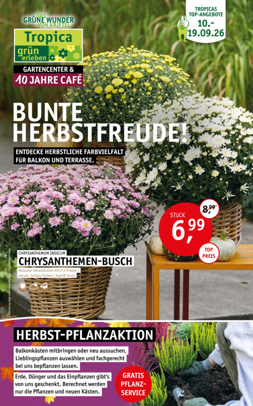 Tropica Raritätengärtnerei vom Donnerstag, 10.09.2026