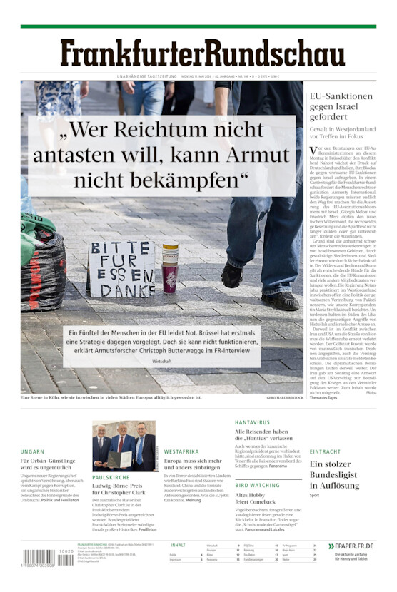 Deutschland vom Montag, 11.05.2026