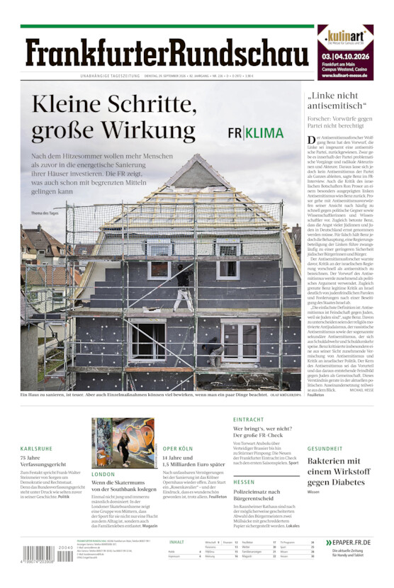 Deutschland vom Dienstag, 29.09.2026