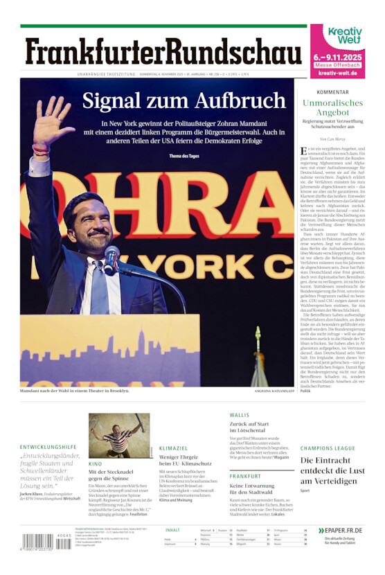 Deutschland vom Donnerstag, 06.11.2025