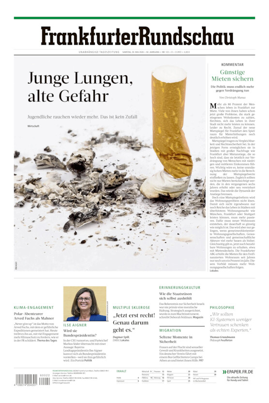 Deutschland vom Samstag, 30.05.2026