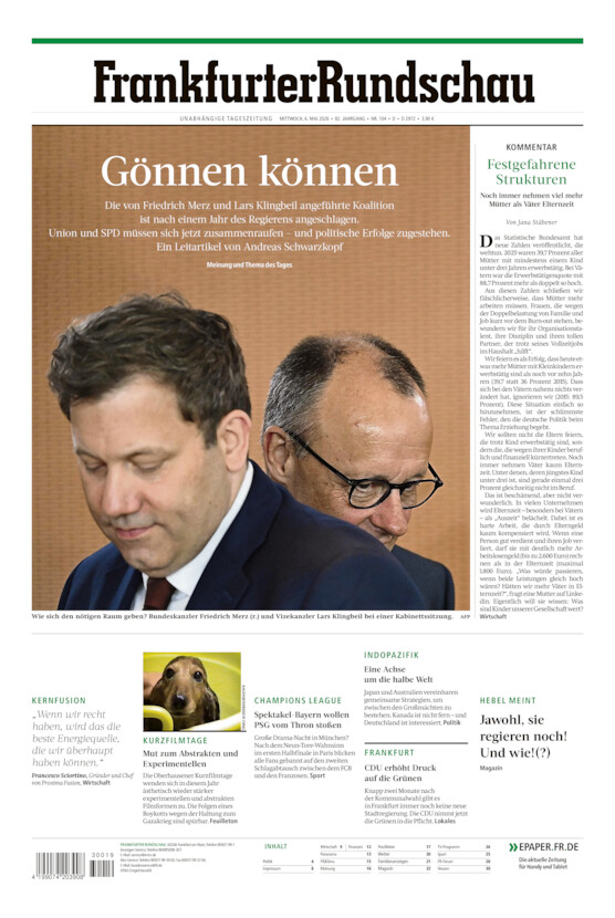 Deutschland vom Mittwoch, 06.05.2026