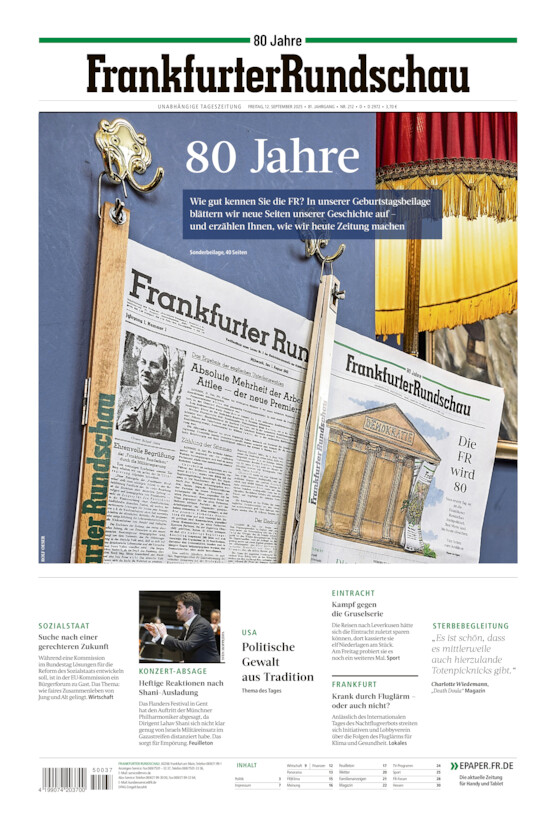 Deutschland vom Freitag, 12.09.2025