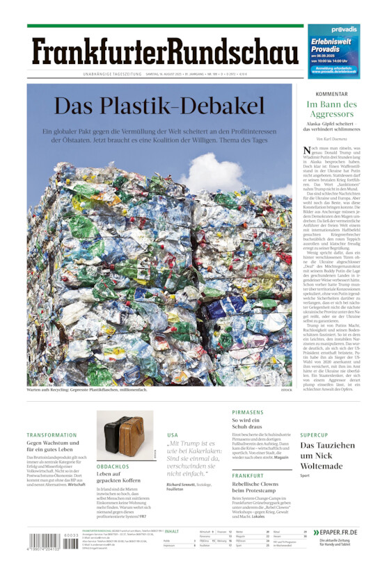 Deutschland vom Samstag, 16.08.2025