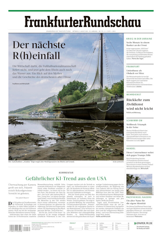 Deutschland vom Mittwoch, 05.08.2026