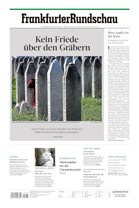 Deutschland vom Freitag, 11.07.2025