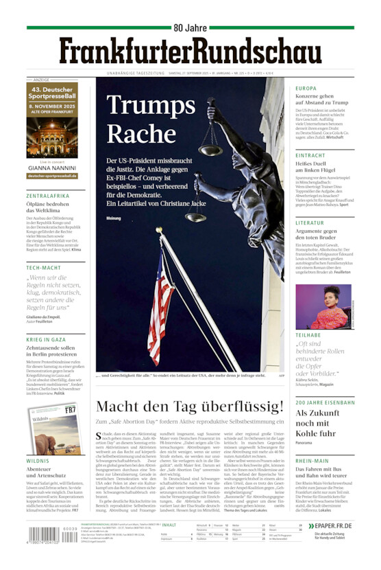 Deutschland vom Samstag, 27.09.2025