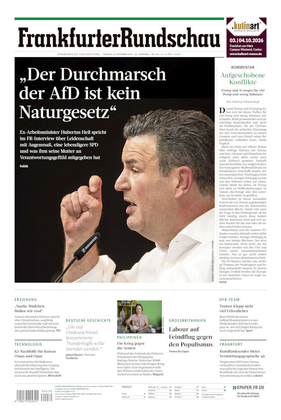 Deutschland vom Samstag, 26.09.2026