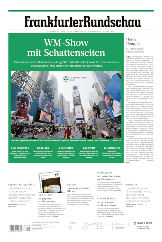 Darmstadt/Offenbach vom Samstag, 18.07.2026
