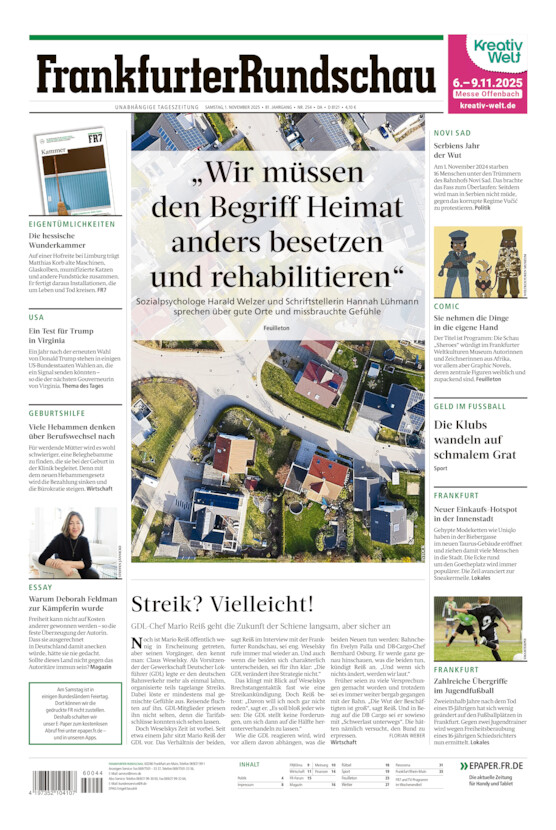 Darmstadt/Offenbach vom Samstag, 01.11.2025