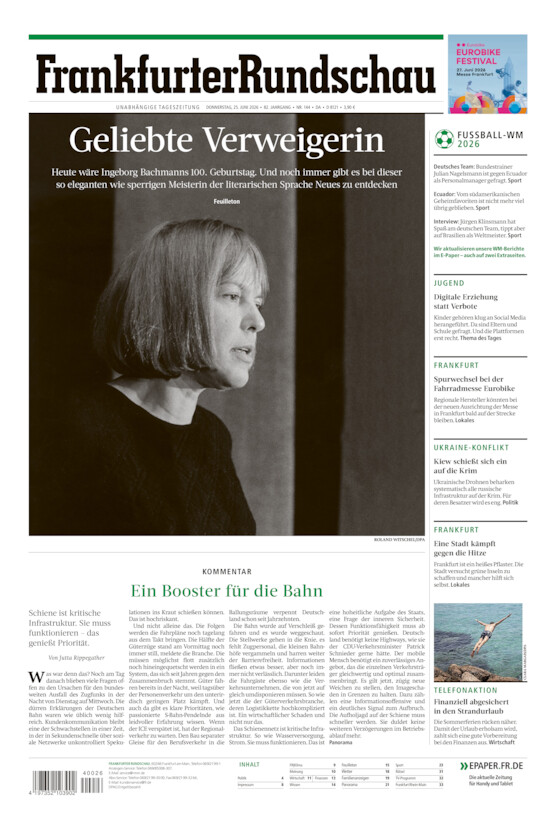 Darmstadt/Offenbach vom Donnerstag, 25.06.2026
