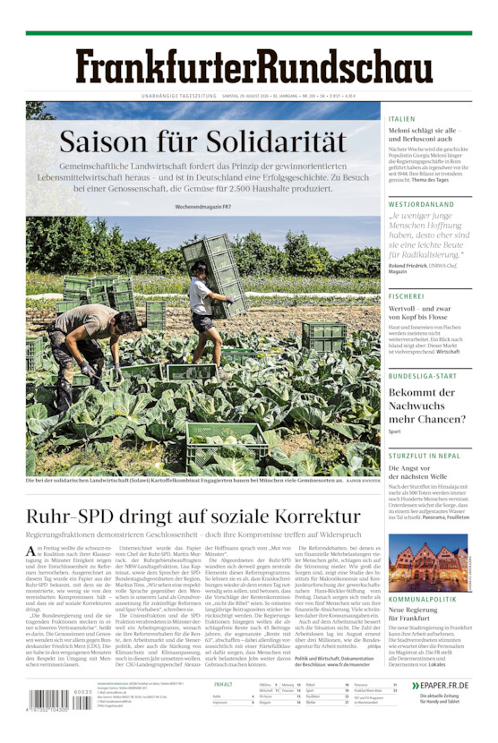 Darmstadt/Offenbach vom Samstag, 29.08.2026