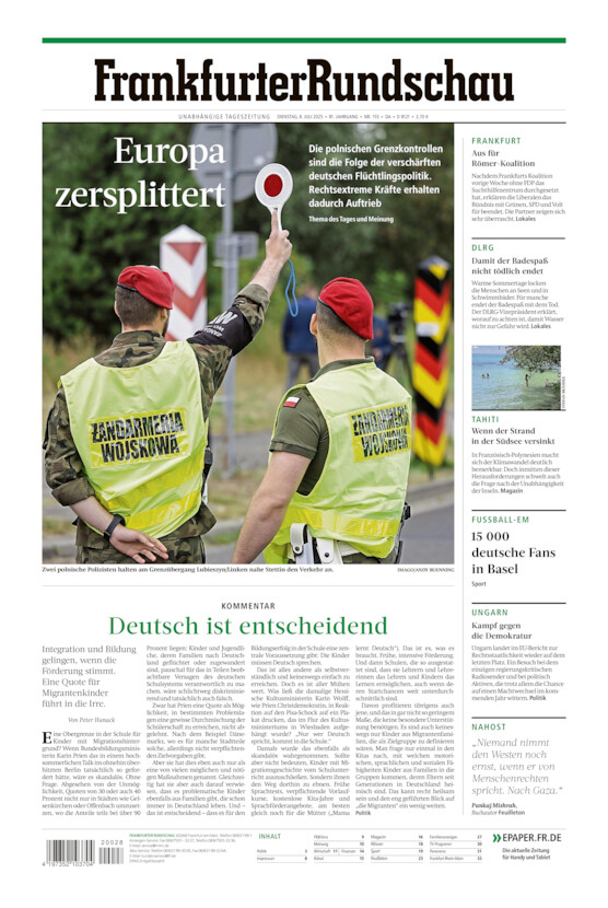 Darmstadt/Offenbach vom Dienstag, 08.07.2025