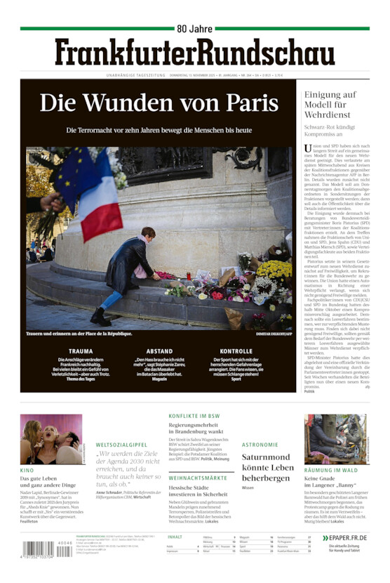 Darmstadt/Offenbach vom Donnerstag, 13.11.2025