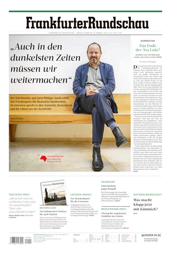 Darmstadt/Offenbach vom Dienstag, 06.10.2026