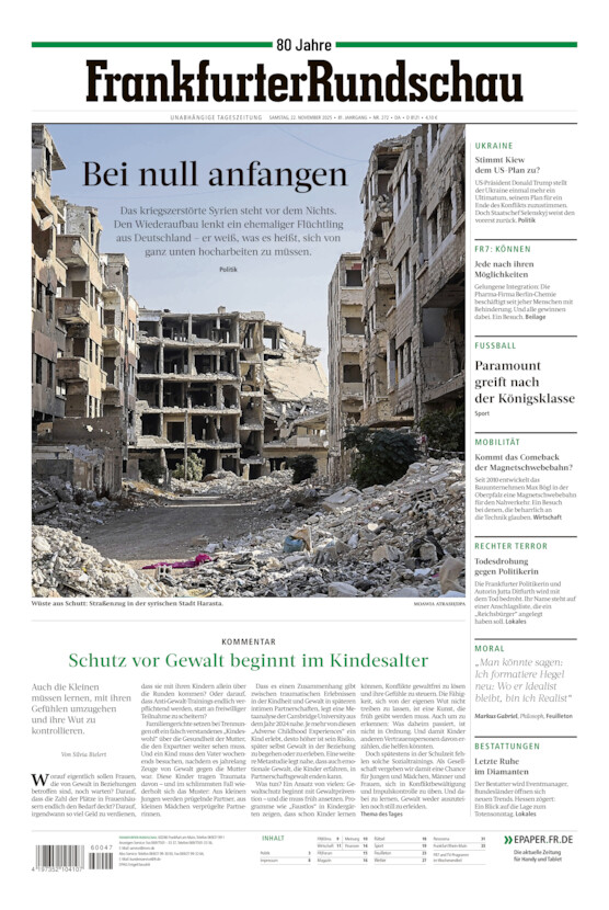 Darmstadt/Offenbach vom Samstag, 22.11.2025