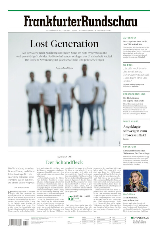 Darmstadt/Offenbach vom Dienstag, 07.07.2026