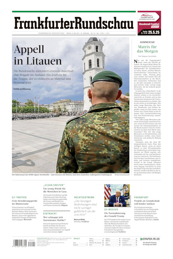 Main-Kinzig/Wetterau vom Freitag, 23.05.2025