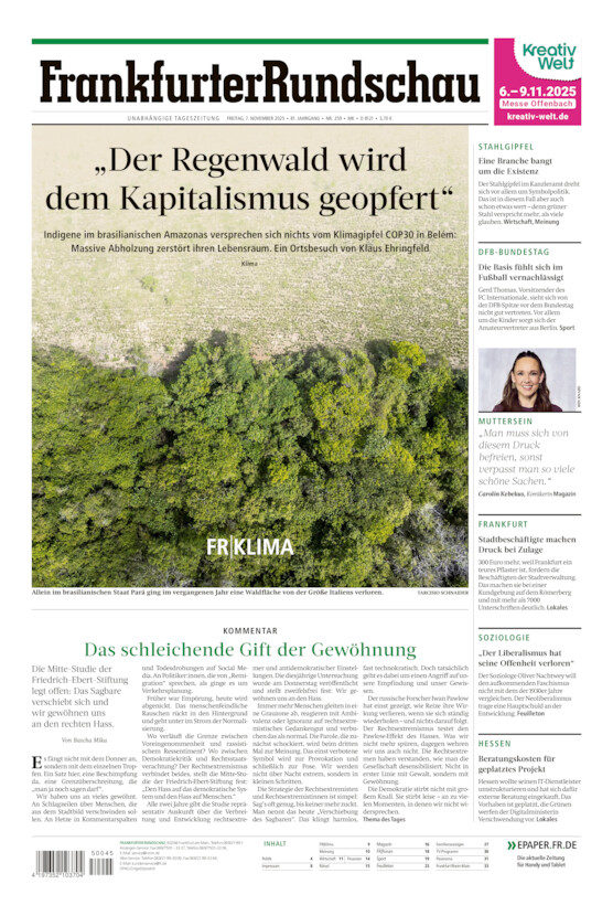 Main-Kinzig/Wetterau vom Freitag, 07.11.2025