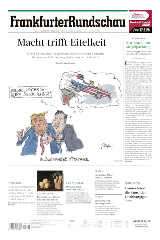 Main-Kinzig/Wetterau vom Freitag, 15.05.2026
