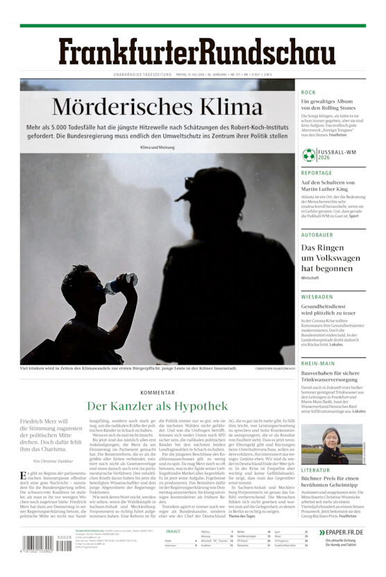 Main-Kinzig/Wetterau vom Freitag, 10.07.2026