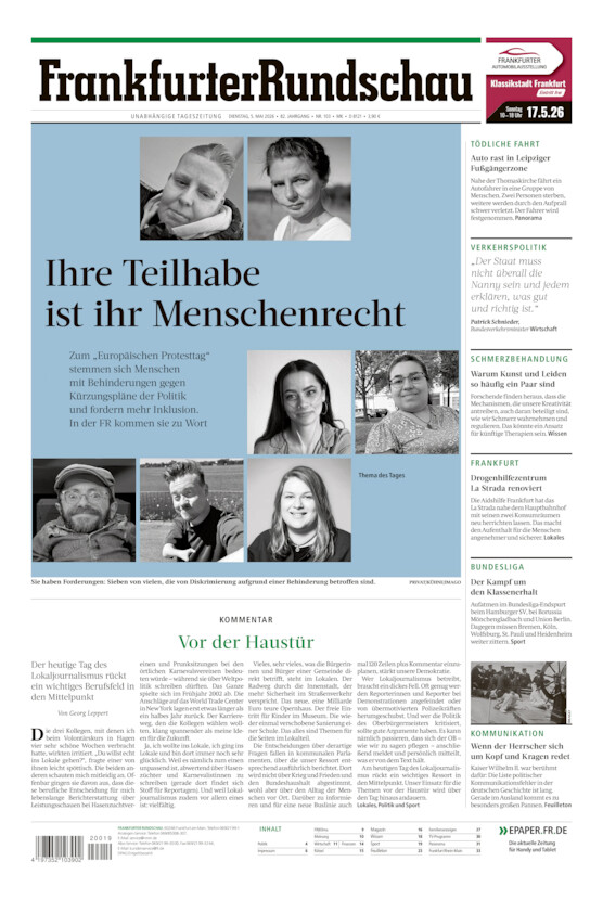 Main-Kinzig/Wetterau vom Dienstag, 05.05.2026