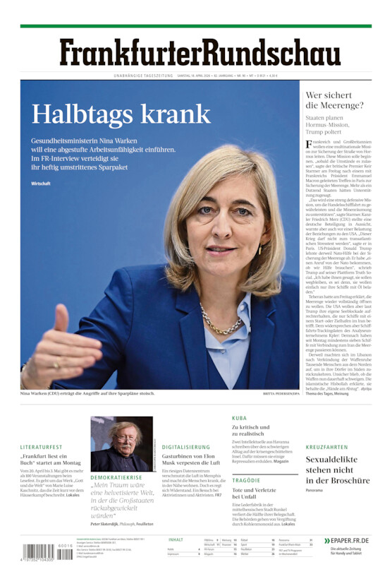 Main-Taunus  vom Samstag, 18.04.2026