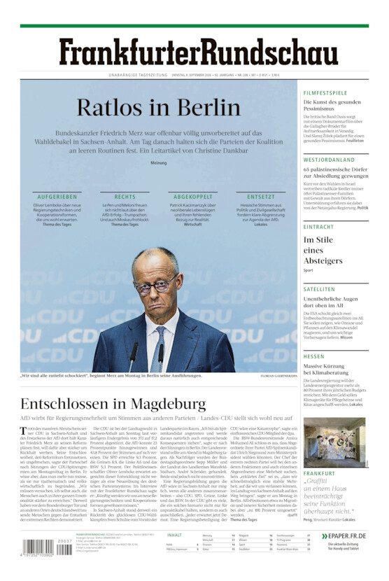 Main-Taunus  vom Dienstag, 08.09.2026
