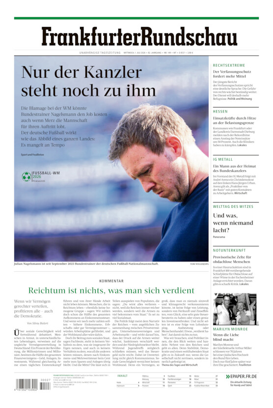 Main-Taunus  vom Mittwoch, 01.07.2026
