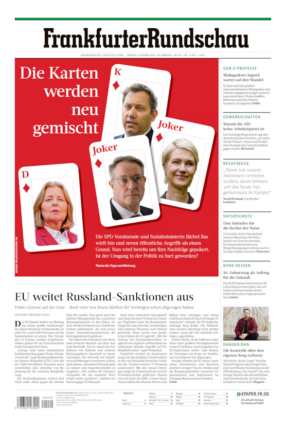 Main-Taunus  vom Dienstag, 13.10.2026