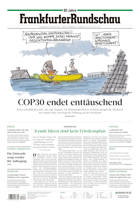 Main-Taunus  vom Montag, 24.11.2025