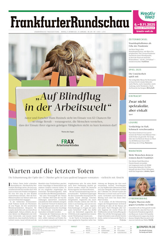 Main-Taunus  vom Montag, 27.10.2025