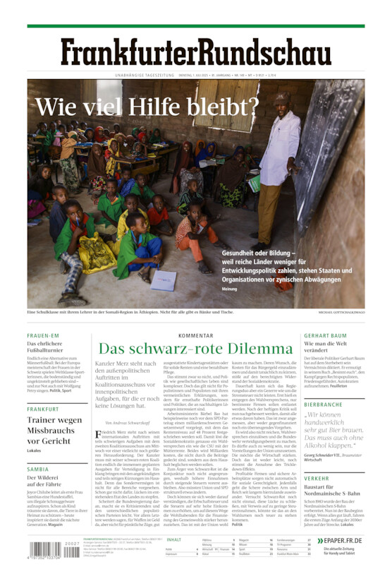 Main-Taunus  vom Dienstag, 01.07.2025