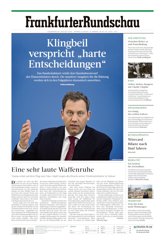 Main-Taunus vom Mittwoch, 25.06.2025