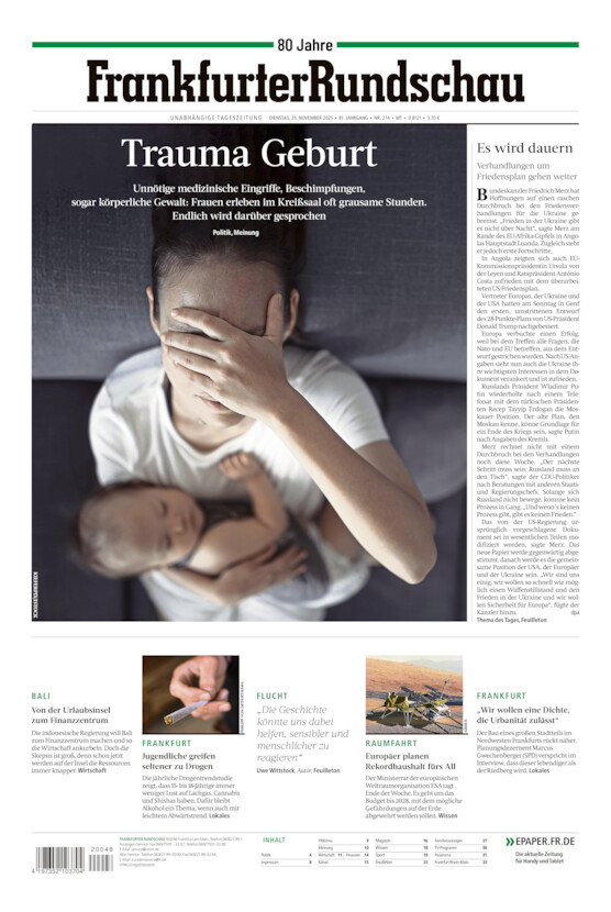 Main-Taunus  vom Dienstag, 25.11.2025