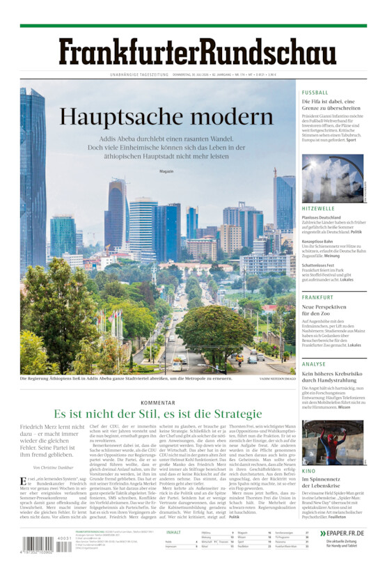 Main-Taunus  vom Donnerstag, 30.07.2026