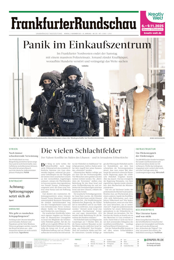 Main-Taunus  vom Montag, 03.11.2025